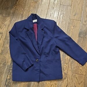 VINTAGE Blue Women's Blazer